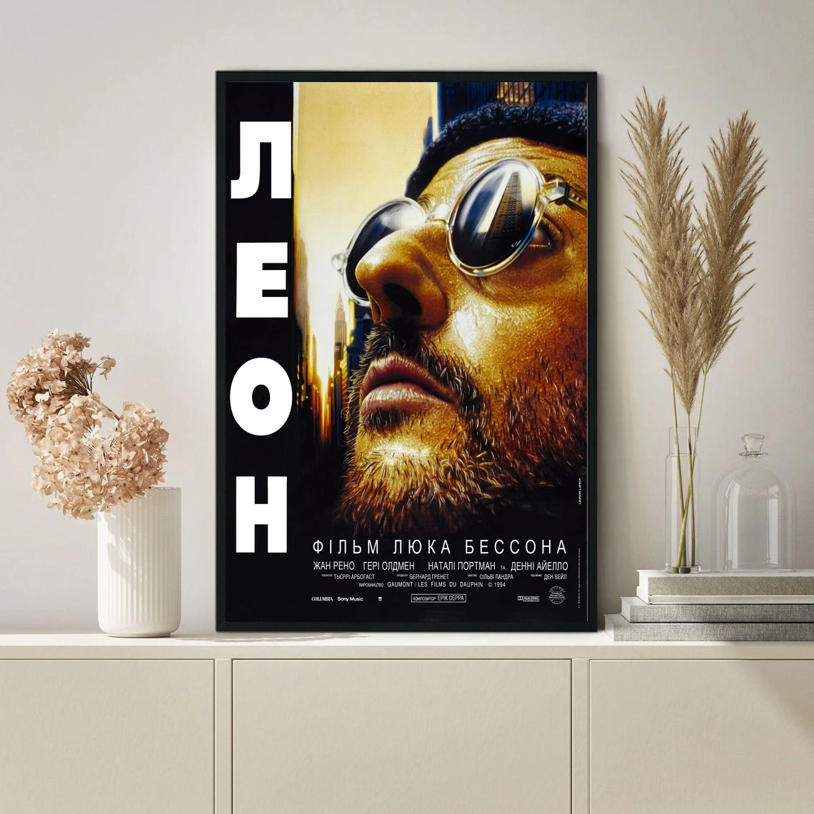 Leon Movie Poster Canvas Print Wall Painting Home Decoration