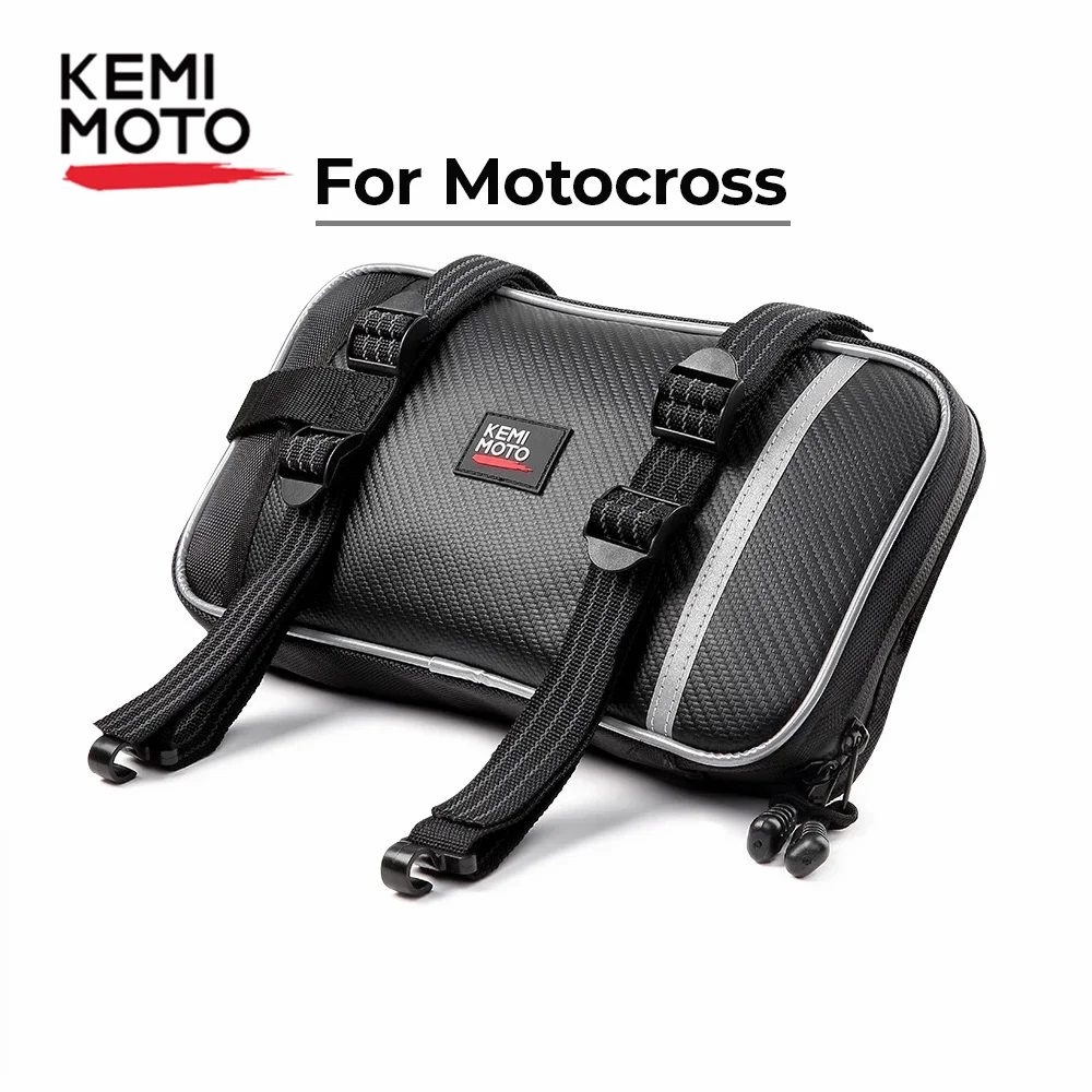 Motocross Front Mudguard Bag Motorcycle Fender Tool Bag For SUZUKI DRZ400SM DRZ400E For R1250RS R1200GS F800GS F850GS F700GS Bag