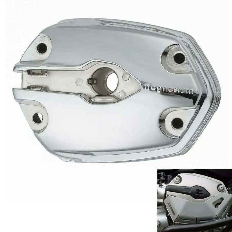 Motorcycle Right Chrome Cylinder Head Cover Crankcase For BMW R1200GS Adventure R1200RT R900RT