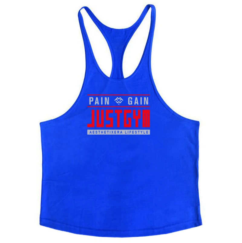 New Arrival Mens Tank Top Stringer Singlets Fitness Clothing Gym clothing Bodybuilding Fitness Shirt Printed Undershirt 6610