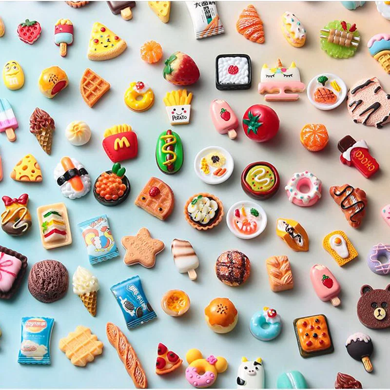 2022 New Miniature Dollhouse Supermarket Food Snacks Ice Cream, Wink Drink for Blyth Barbiees bjd Doll Decor Accessories