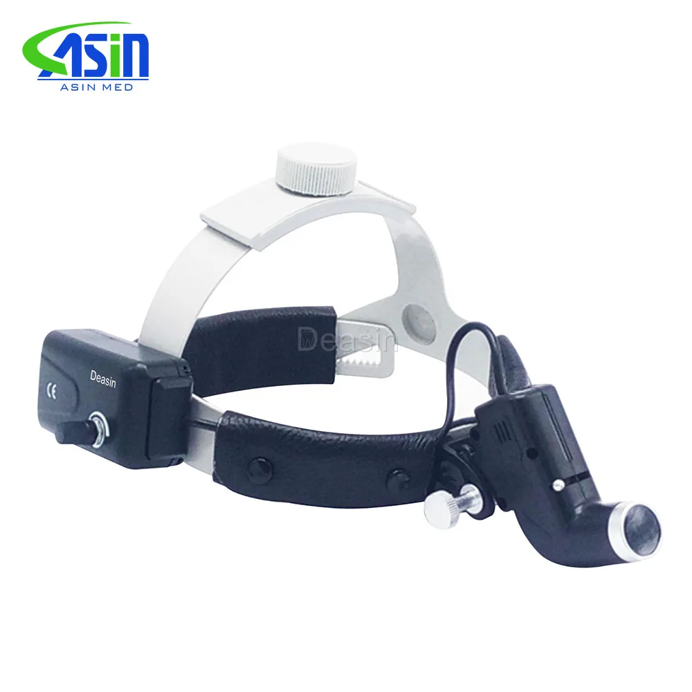 Headband Medical LED headlights adjustable size big power and high intensity ENT specific product surgical light