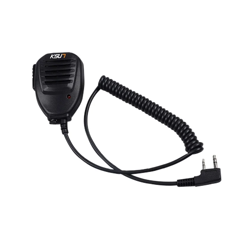 Hand Microphone Two Way Radio Walkie Talkie Speaker Mic K-Type For BF-888S UV-82 UV-5R UV-5RPro H9 H7 Ham Radio Ksun MIC01