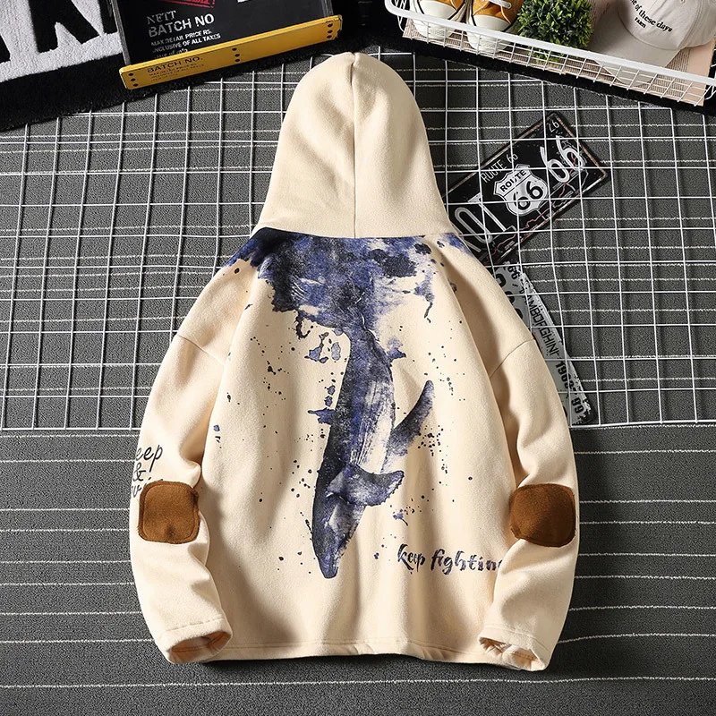 

Print Autumn Spring 2020 Hoodie Sweatshirt Mens Hip Hop Punk Pullover Streetwear Casual Fashion Clothes Plus Size 5XL 6XL