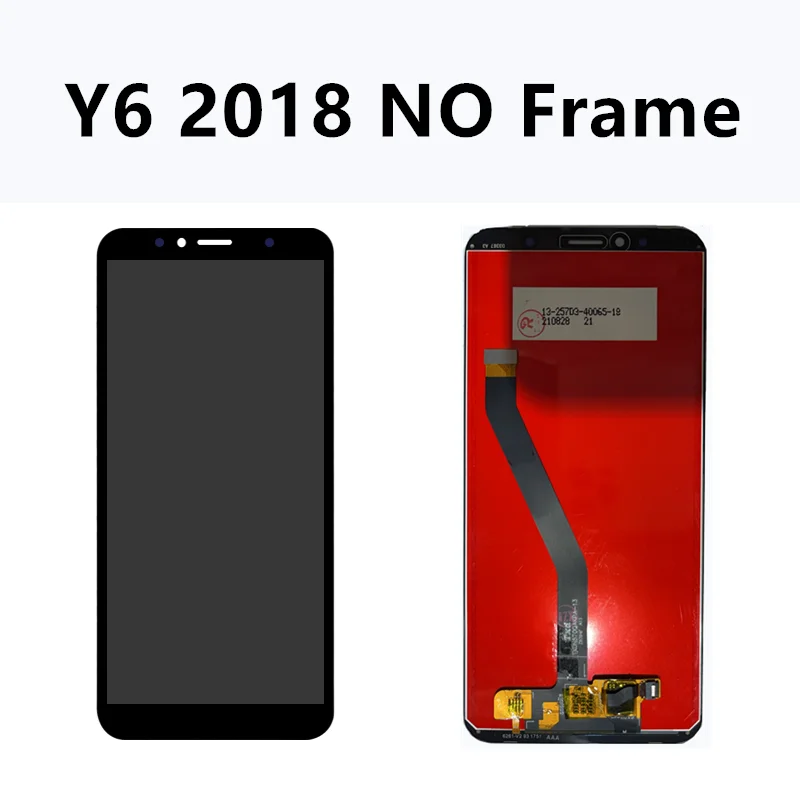 For Huawei Y6 2018 LCD Display Touch Screen Digitizer For Huawei Y6 Prime 2018 LCD ATU L11 L21 L22 LX1 LX3 L31 L42 Screen