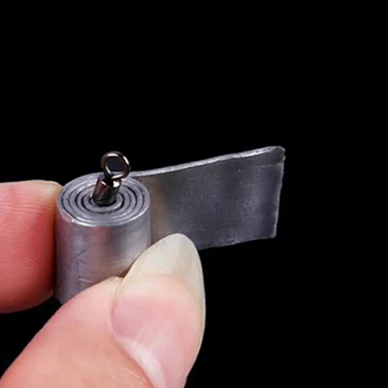 Wholesale 0.4MM/0.5MM/0.6MM/0.8MM/1MM Lead Sheet Strip Lead Sinker Tin Roll Fishing Supplies Fishing Accessories Fishing Tackle
