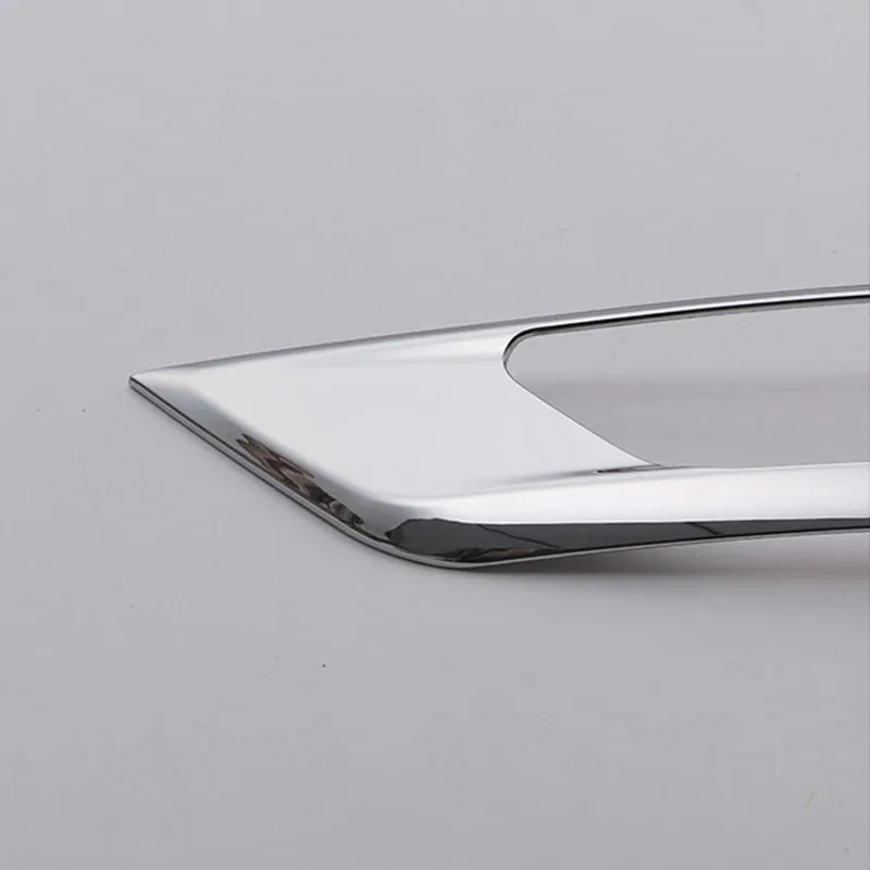 2pcs Fog Light Garnish Styling Fog Lamp Trim For Nissan Note E12 2016/11~ SUS304 Car Styling Stickers Decoratie Car Accessories