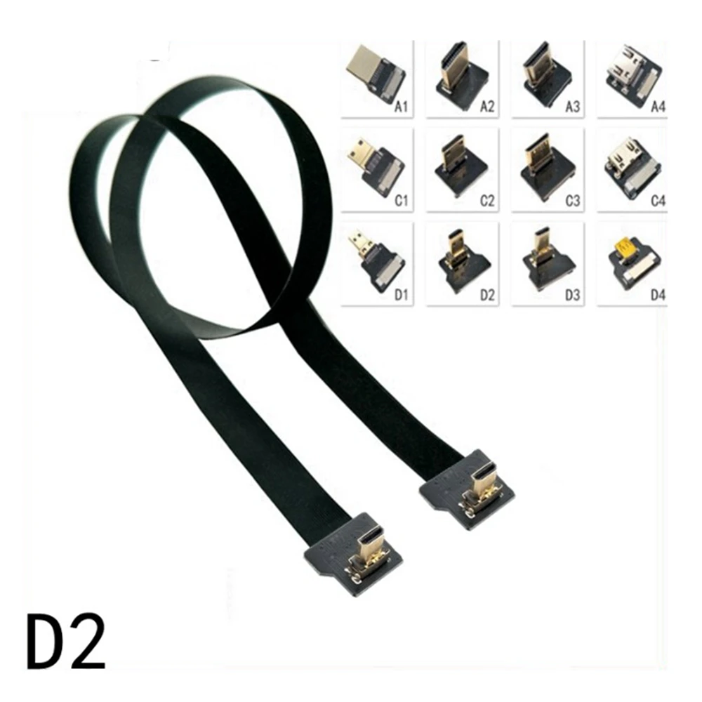 

FPV HD-комбинированный резиновый кабель вверх abgeзамена микро HD zu MiniHD переговорный FPC Flach ffc hd шнур для мультикоптера Luftaufn