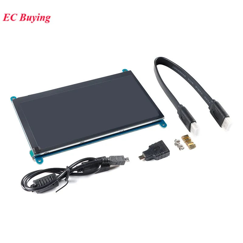 7 Inch HDMI-compatible 800x480 1024x600 USB Capacitive Touch Screen 7.0