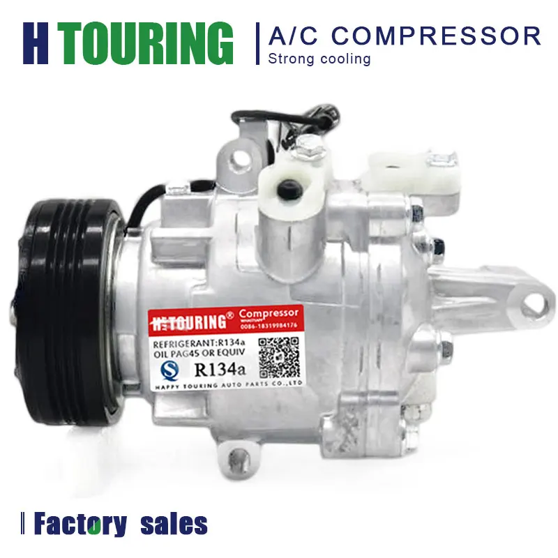 

Air Conditioner Compressor FOR SUZUKI SWIFT 2010-2016 QS70 95201-68LA1 95200-68LA1 AKS200A205A AKS011H201F 9520168LA1 9520068LA1