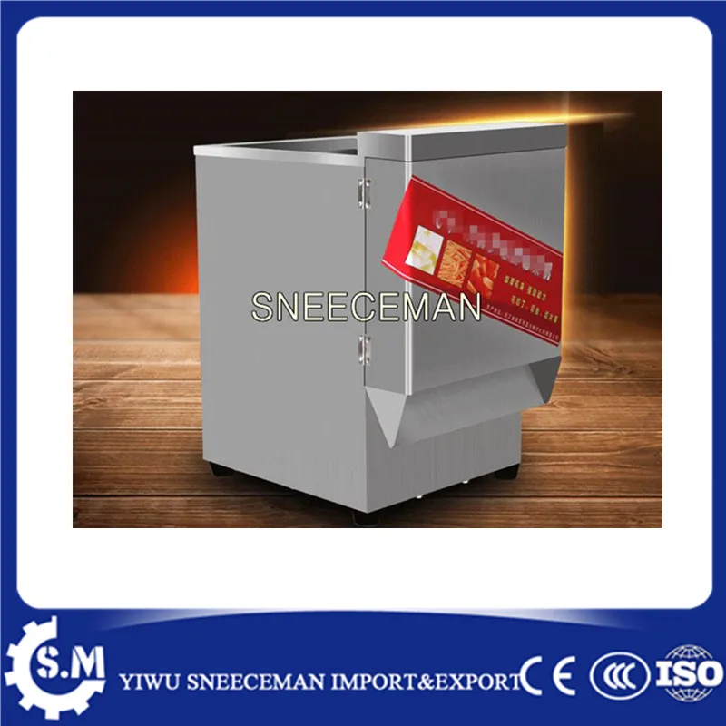 130-500 กิโลกรัม/ชั่วโมง Multi-functional แครอทมันฝรั่งเครื่องตัด Chopper หอมไม้ไผ่ยิง Dicer เครื่องตัดกะหล่ำปลีกระเทียมผัก