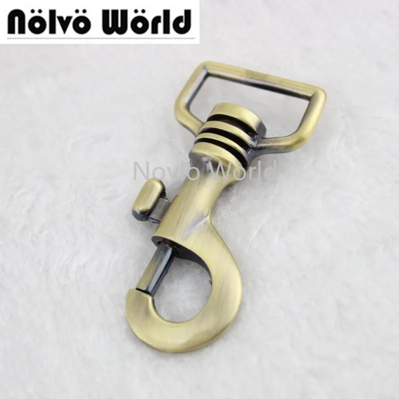 

Nolvo World 5-20-100pcs 5 colors 75X25mm Large Swivel Lobster Clasps,Luxury Quality Dog Accessories Trigger Clips Snap Hooks