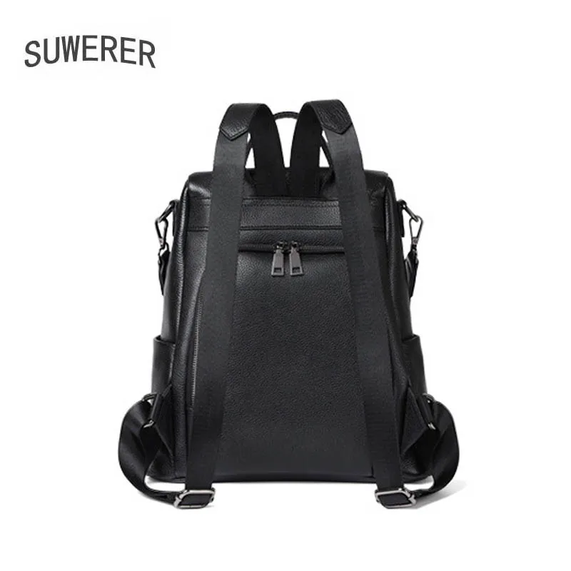 Backpack Women 2024 New Fashion leather ins Wind Backpack Women large Capacity Handbag Fashion all-match bag tide leather backpa