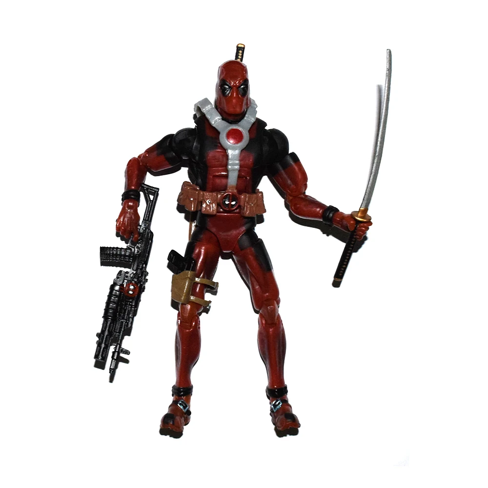 Marvel Legends Comic Super Hero Deadpool Red Suit 6" Figura de ação solta