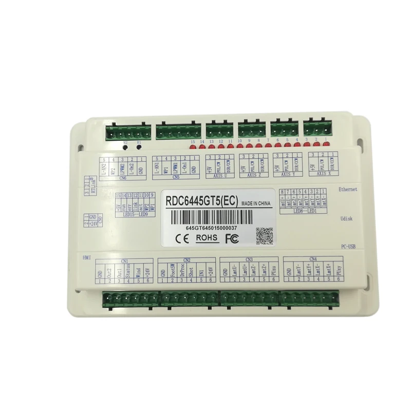 Ruida-Système de Contrôle Laser Autonome, Version Améliorée, avec Écran Tactile RDC6445, pour Machine de Gravure et Découpe Laser CO2