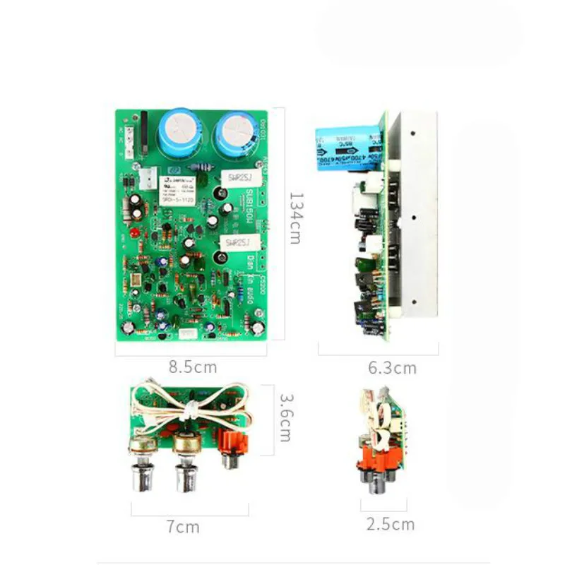 Hifi 오디오 보드 DIY 홈 시어터 스피커 사운드 앰프 서브 우퍼 앰프 150W 모노 파워 앰프 듀얼 AC24-28V