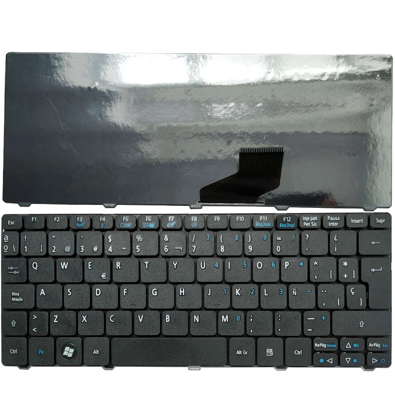 

Новинка для Acer Aspire One Happy 2 HAPPY2 E100 AOE100 N55C пав70 NAV70 пав80 пав01 пав50 пав51 русская/английская/испанская/бразильская клавиатура