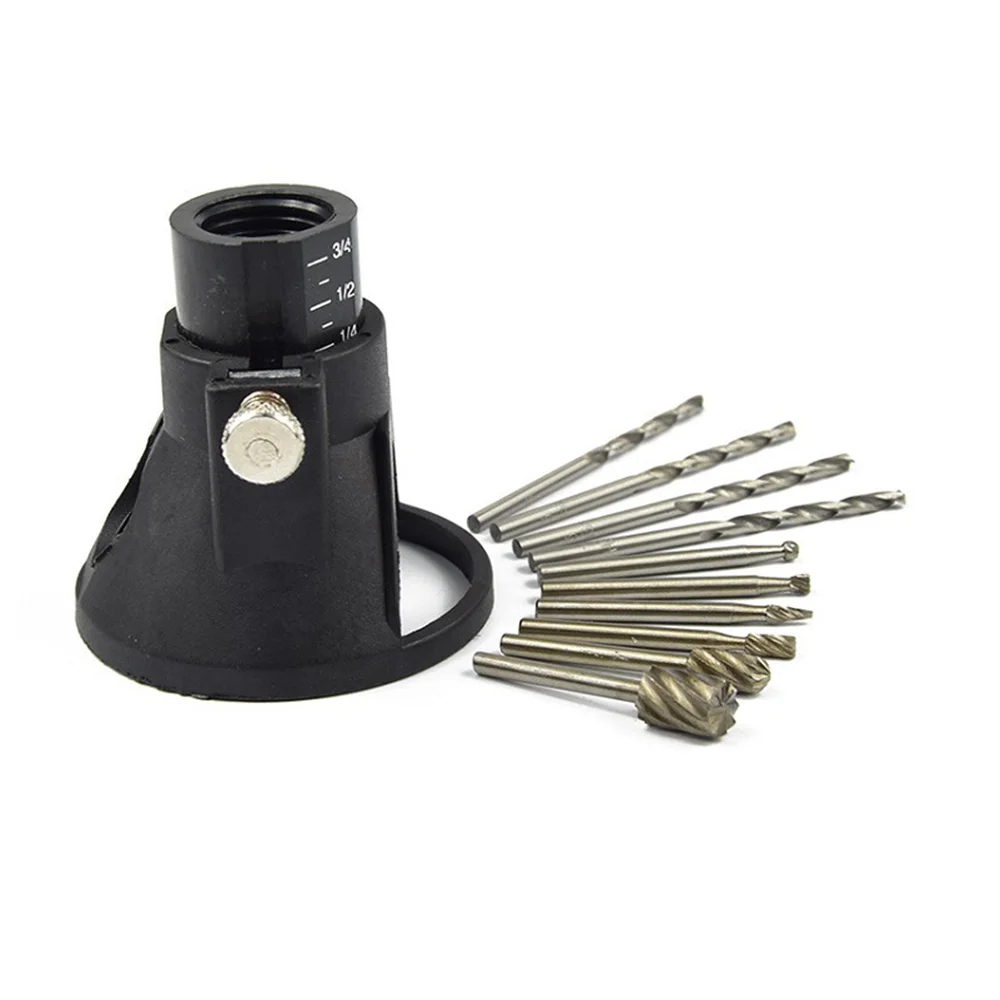 29/11 Pcs Rotary Multi-เครื่องมือเครื่องบดไฟฟ้า Locator เจาะ HSS Router เจาะ Setrotary Horn Cap เจาะชุด