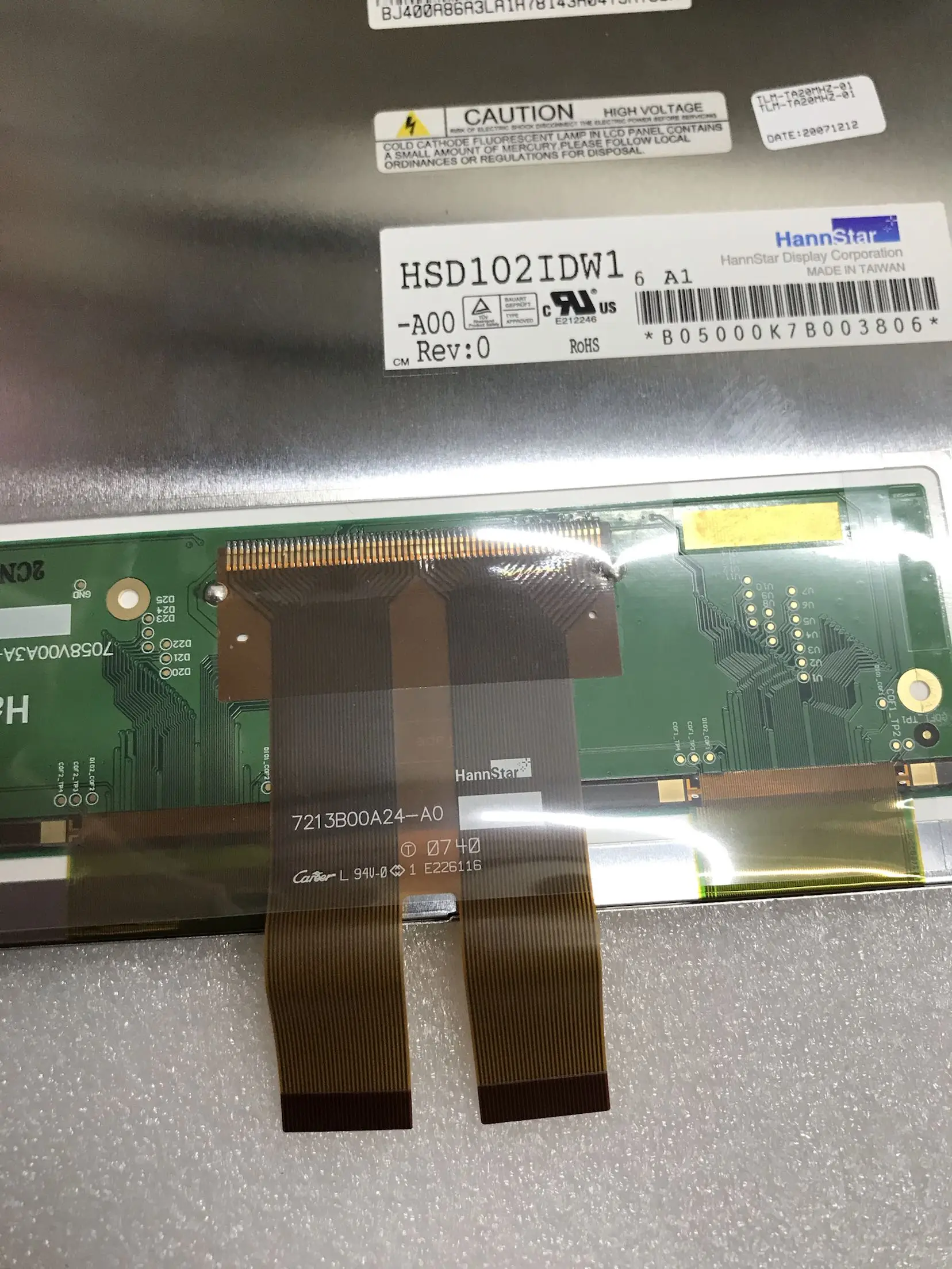 

HSD102IDW1-A00 7213B00A24-A0 для ЖК-экрана автомобильного навигационного планшета