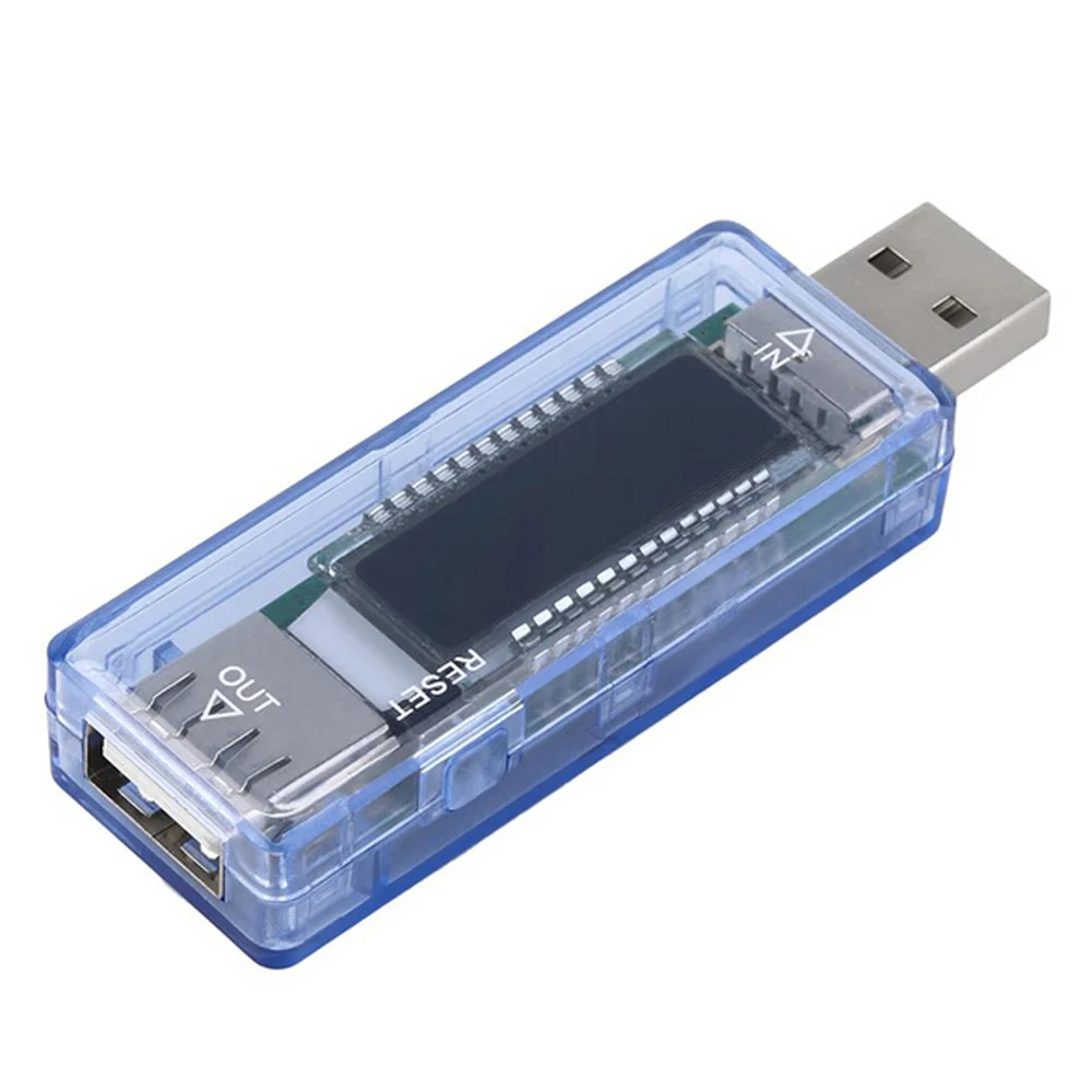 USB Current Voltage Capacity Tester Volt Current Voltage Doctor Charger Capacity Tester Meter for Power Bank