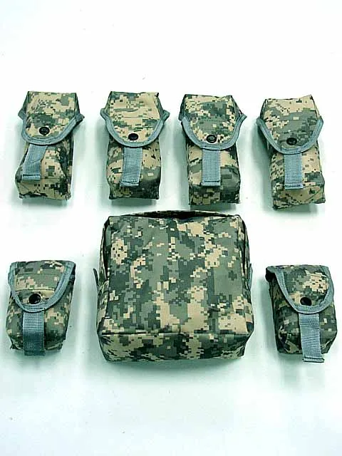 OTV Tactical Vest Camouflage combat Body Armor With Pouch/Pad ACU  Airsoft Hunting Molle Assault Plate Carrier CS Clothing