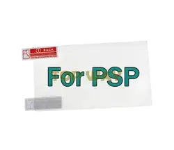 2PCS FOR PS1000 For PSP 1000 2000 3000 Transparent Clear Screen Protector Cover Clean Protective Film Without Package