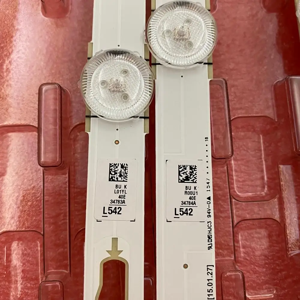 Nowy 8 szt. Podświetlenia LED do Samsung UA40J6300 UE40J6300 UE40J6300AK UE40J6500AU BN96-34783A 34784A V5DF-400DCA 400DCB-R2