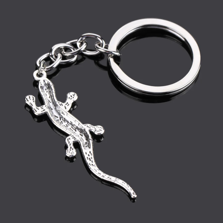 Cute Bag Keychain Reptile Lizard Animal Pendant Friends Gift Women Car Men Women Key Chain Jewelry Original Gifts