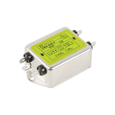 TOMZN Single-phase AC 115V 230V military-grade EMI purification CW4-3A-T 6A 10A 20A 30A power supply filter
