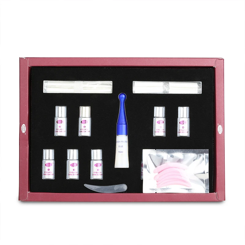 Keratin Eyelash Easy Perming Kit  Lash Lift Perm Suit Eyelashes Maintain Long-lasting Curl Charming