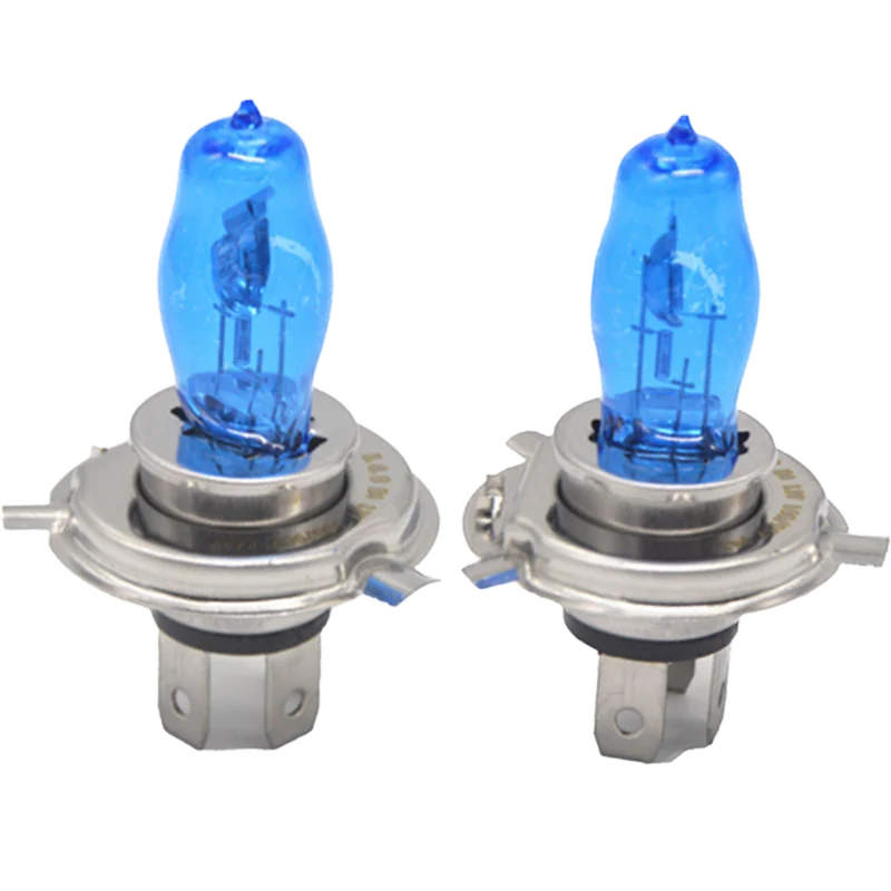 HOD Super Bright Halogen Bulbs H1 H3 H4 H7 H11 9005 HB3 9006 HB4 55W 100W 12V 6000K Car Headlight Fog Lights Driving Lamp White