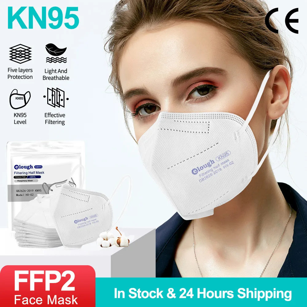 

Маска для взрослых KN95 FFP2 Mascarillas Certificadas FFP2Mask CE 5 слоев Mascarilla FPP2 Homologada NK95 FFP 2 маски FP2