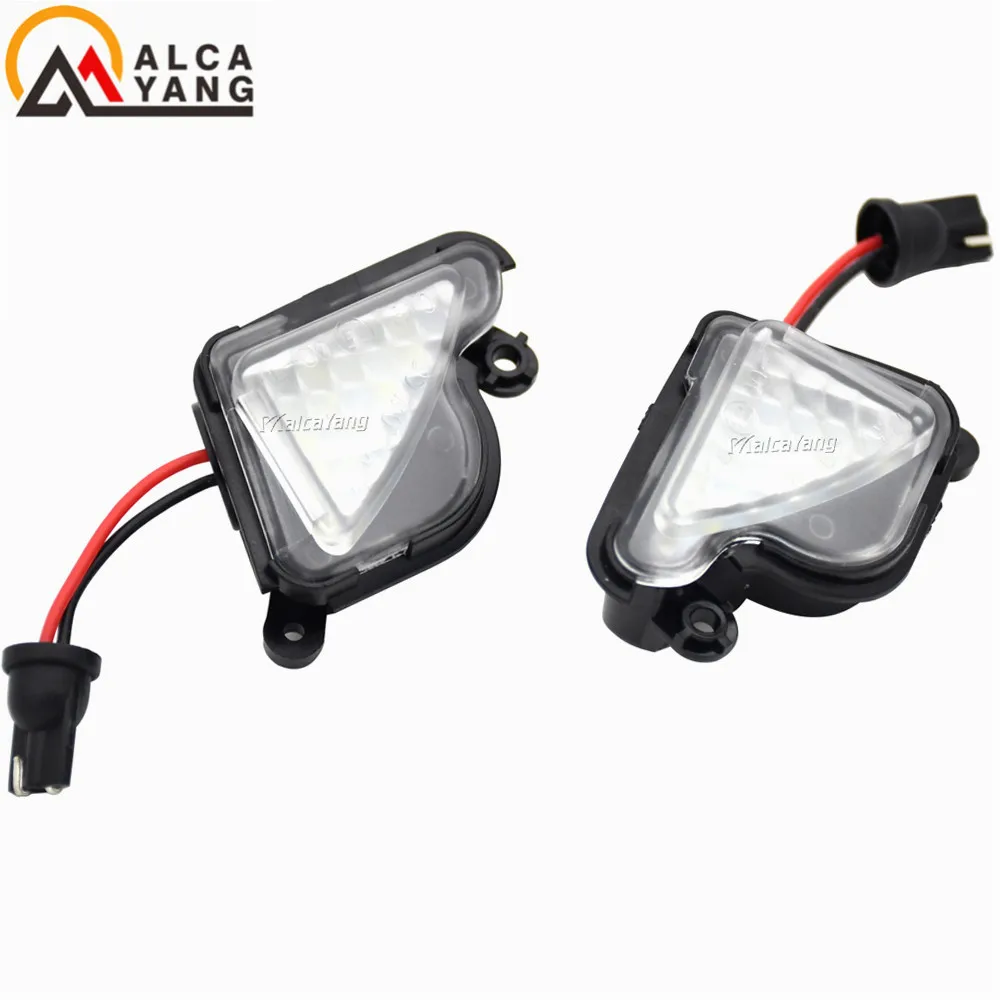 2 Stück 6000K Weiße LED-Seiten-Spiegelleuchten für Skoda Octavia 3 2 5E 1Z 2004-2020 Skoda Superb 3 2 B6 B8 2008-2021 – Detail 4