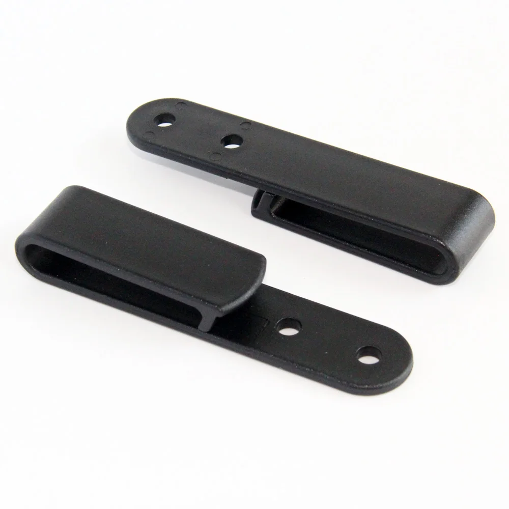 แพ็ค 2 QingGear เข็มขัดคลิปพลาสติก IWB คลิป Tough Clamp Universal Sheath/Holster Loop พร้อมสกรูชิคาโก