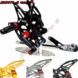 CNC Adjustable Rear Set Rearsets  For SUZUKI GSXR600 GSXR750 2006 2007 2008 2009 2010  Foot Rest