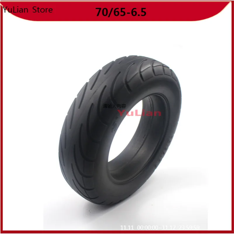 70/65-6.5 Solid Tyres for Xiaomi Mini Pro Balance Scooter Tire Explosion-Proof Tubeless Solid Tire 10 Inch 10x3.00-6.5 Size