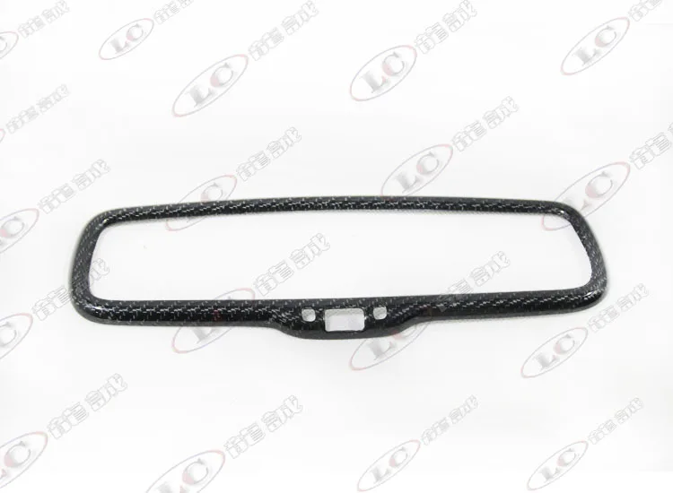 Fit for  INFINITI Q50/Q50L Carbon fiber interior modification of window lifting button frame cover, interior reversing mirror.