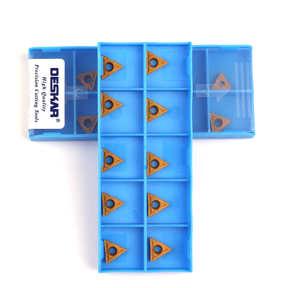 DESKAR TCMT110204 LF9018 TCMT110208 LF9018 High-quality turning tools, carbide inserts, turning surface inserts,