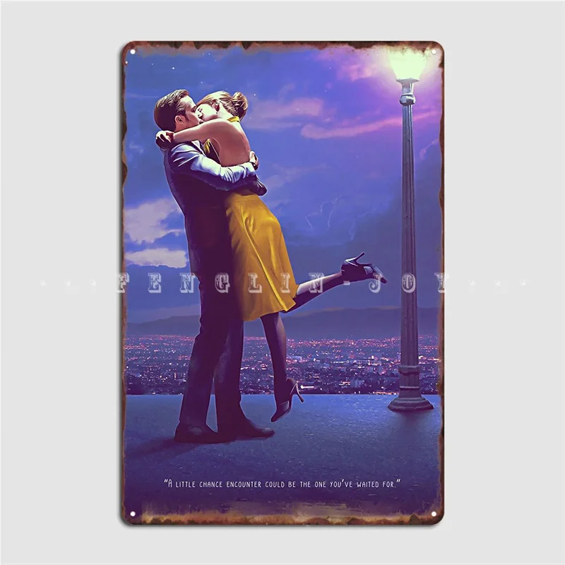 

La La Land Metal Sign Garage Decoration Vintage Wall Cave Club Bar Tin Sign Poster