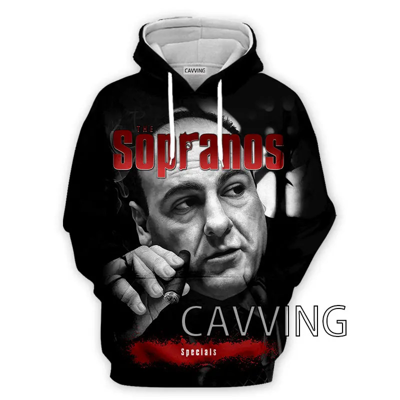 

CAVVING 3D Printed Hot TV The Sopranos Hoodies Hooded Sweatshirts Harajuku Tops Clothing for Women/men