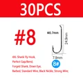 30 piezas talla 8