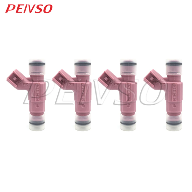 CHKK 4pcs 0280156030 04852747AA 812-12156 Fuel Injector For CHRYSLER DODGE PT CRUISER SEBRING NEON STRATUS 2003-2004 2.4L