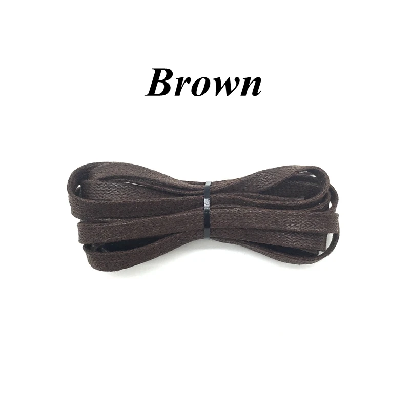 Gewachste, flache Schnürsenkel aus Leder, wasserdicht, für Freizeitschuhe, unisex, für Stiefel, Länge 60, 80, 100, 120, 140, 160, 180 cm. – Detail 7
