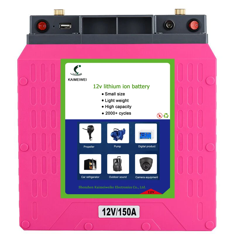 

deep cycle Portable Rechargeable battery 12v 20ah 30ah 35ah 40ah 45ah 50ah 55ah 80ah 100ah lithium ion battery pack