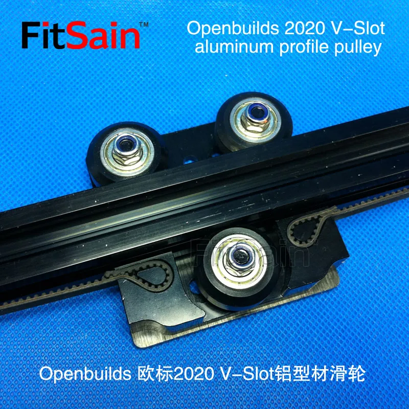 FitSain--2020/2040 V-slot Aluminum Profiles Wheels 3D Printer Parts Openbuilds V Gantry Plat Special Slide Plate Pulley