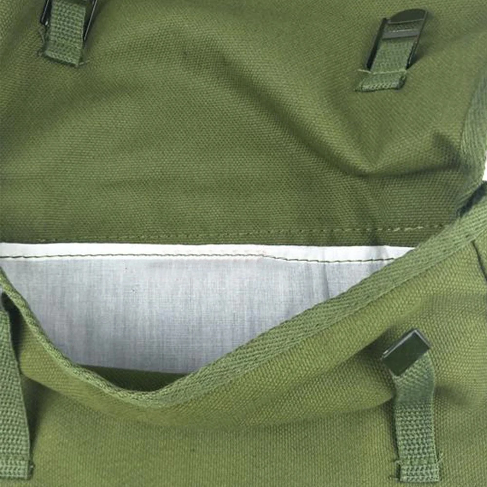 Bolsa de lona para exteriores, bandolera de estilo militar, estilo antiguo, ejército chino, guerra de Vietnam, 1965