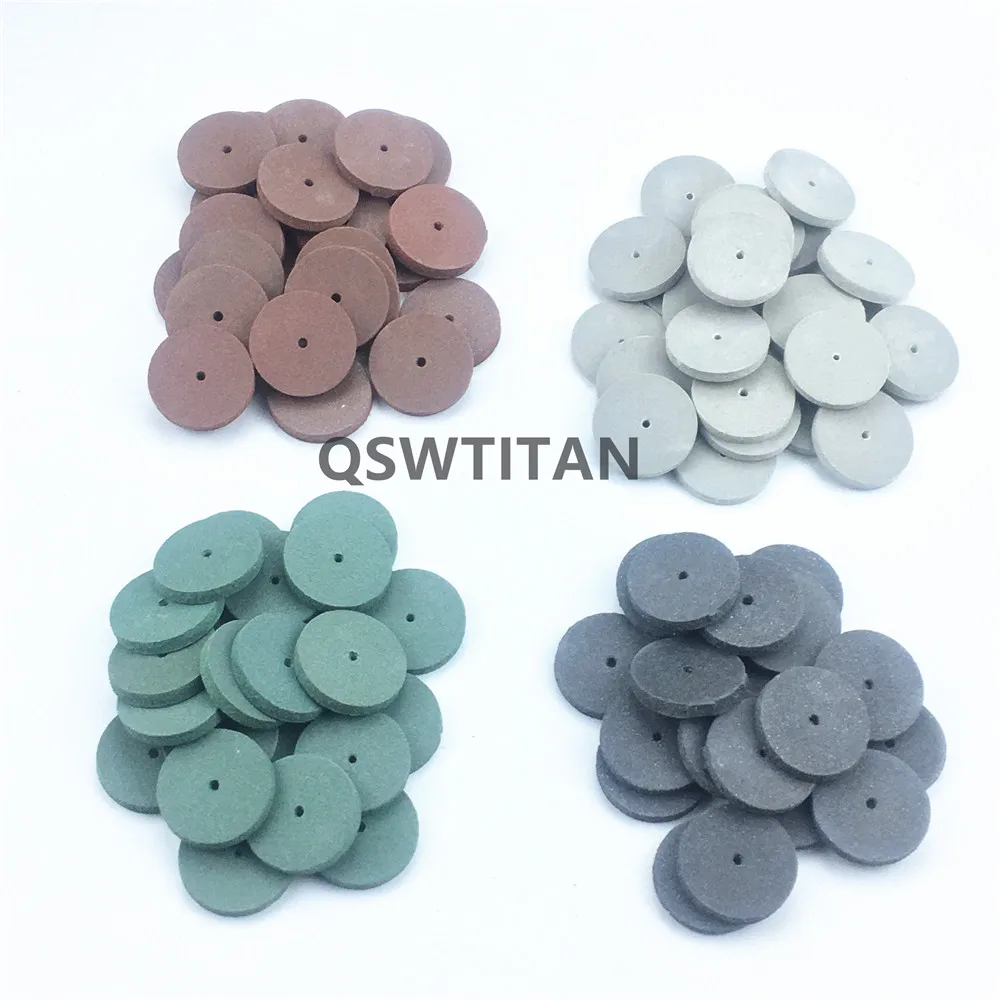 

100PCS dental Rubber Polishers dental wheels polishing diamond dental Lab Polishing material