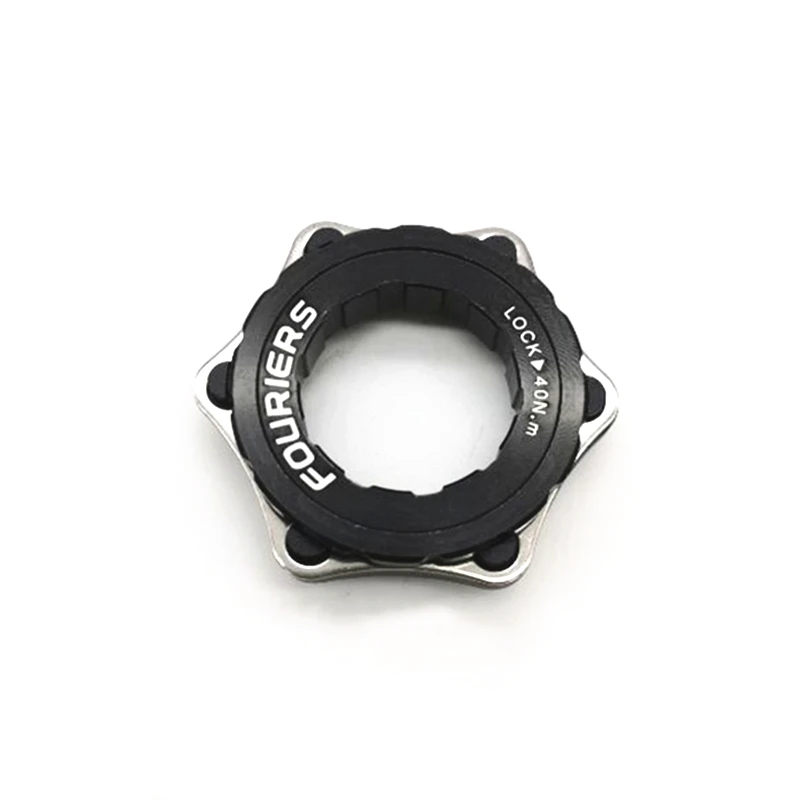 Bicycle Hub Center Lock 6-bolt Center Lock Adapter Mountain Bike Disc Brake Rotor Cycling Hub Center Lock Bike Accessory