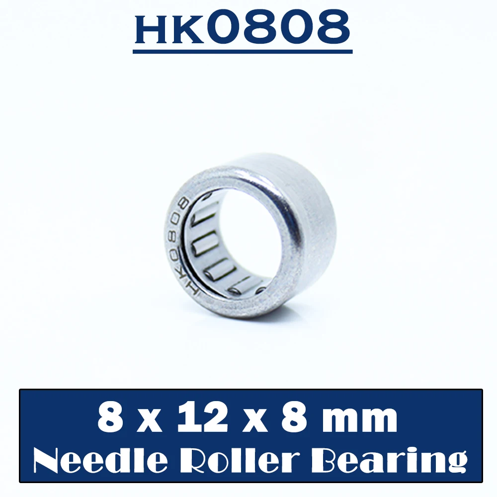 HK0808 Needle Bearings 8*12*8 mm ( 10 PCS ) Drawn Cup Needle Roller Bearing HK081208 TLA88Z 37941/8