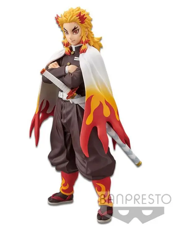 

Original BP Rengoku Kyoujurou figure Demon Slayer Kimetsu no Yaiba model Brinquedos Toy